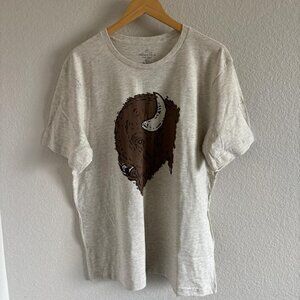 Buffalo Head Bison Western Men’s Unisex T Shirt Size XL